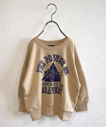 ウラケカレッジプリントトレーナー(80~150cm)