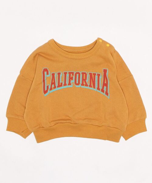 Life Support Products（ライフサポートプロダクツ）の「ウラケカレッジプリントトレーナー（80～150cm）（スウェット・キッズ・ライトブルー/ベージュ/レッド/オフホワイト/マスタード/チャコール・90/100/110/120/80/130/95/140/150）」の15枚目の写真