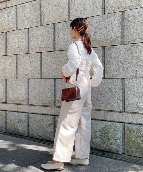 関税込み★EMILIO PUCCI★オールインワン・サロペット emmi（エミ）の「【emmi atelier】フロントタックオールインワン