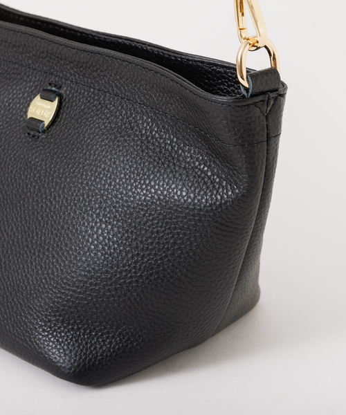 soeur(スール)の「SOEUR/レザー台形ショルダーBAG(ショルダーバッグ・レディース・グレー/パープル/ブラック・フリー)」の20枚目の写真
