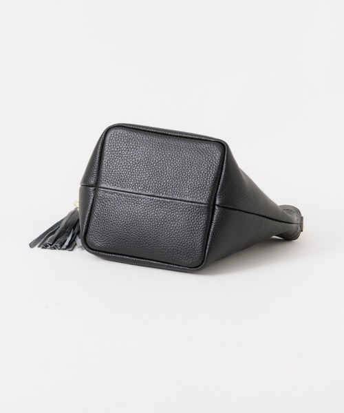 soeur(スール)の「SOEUR/レザー台形ショルダーBAG(ショルダーバッグ・レディース・グレー/パープル/ブラック・フリー)」の11枚目の写真