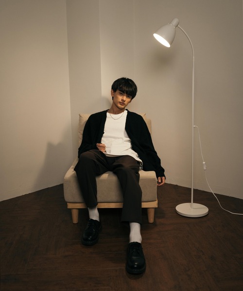 Rocky Monroe(ロッキーモンロー)の「オーバーサイズ モヘアタッチシャギーニットカーディガン(カーディガン/ボレロ・レディース・グレー/マスタード/ブラック/ブルー/グリーン・L/M/XL)」の9枚目の写真