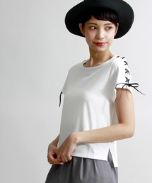 WEGO | WEGO/レースアップTシャツ(Tシャツ/カットソー)