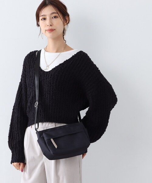 SHOO・LA・RUE（シューラルー）の「◆【撥水】ポケットショルダー（ショルダーバッグ・レディース・ブラック/カーキ/ブラック系3/グレー系3・00）」の18枚目の写真