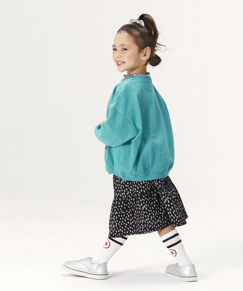 MARKEY'S(マーキーズ)の「【EDWIN×YUKI HORIMOTO】別注トレーナー(80~140cm)(スウェット・キッズ・エメラルド/杢グレー/キナリ・140/120/110/130/80/95/90/100)」の6枚目の写真