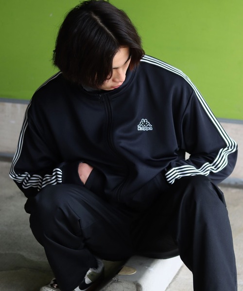 セール】Kappa（カッパ）サイドライン トラックジャケット/ブランド