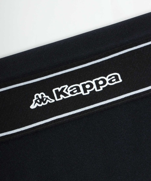 カッパ　KAPPA バックロゴ　刺繍ロゴ　切替　サイドライン　黒　白　XL程 セール】Kappa(カッパ)BANDA OMINI ロゴサイドライン パンツ
