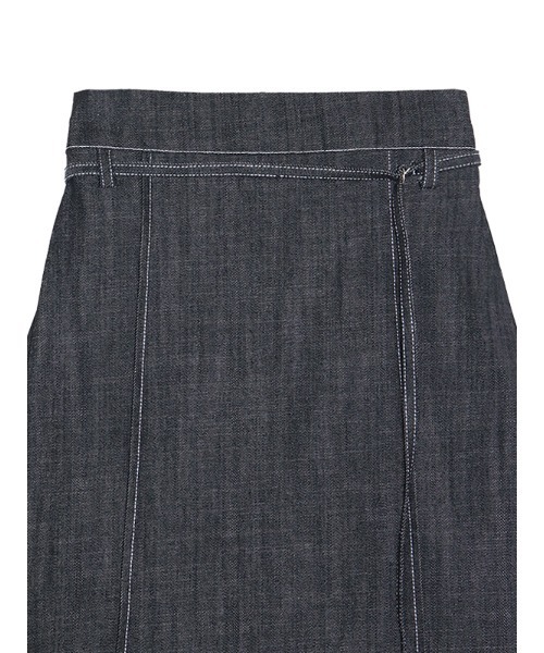 ACYM(アシーム)の「Stitch denim long スカート(スカート・レディース・インディゴブルー/ブラック・FREE)」の17枚目の写真
