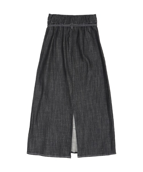 ACYM(アシーム)の「Stitch denim long スカート(スカート・レディース・インディゴブルー/ブラック・FREE)」の12枚目の写真