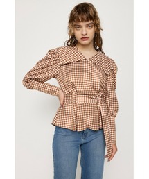 BIG COLLAR BROWSING TOPS ビッグカラー ブラウジン グトップス