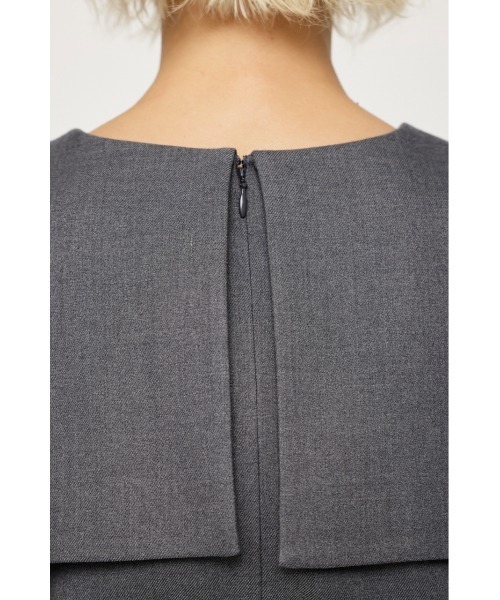 SLY(スライ)の「BIG COLLAR BROWSING TOPS ビッグカラー ブラウジン グトップス(シャツ/ブラウス・レディース・グレー/ブラウン系その他2・FREE)」の10枚目の写真