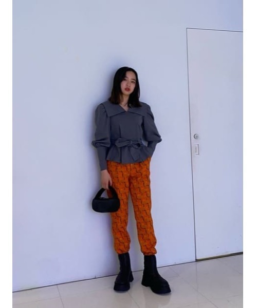 SLY（スライ）の「BIG COLLAR BROWSING TOPS ビッグカラー