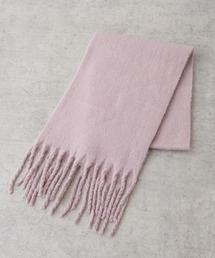 PUAL CE CIN | 起毛フェイクウール無地マフラー(ストール/ショール)