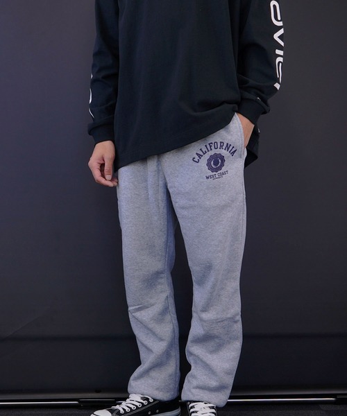 Burner(バーナー)の「【GROOVY STORE】ロゴ入りスウェットパンツ 裏起毛(スウェットパンツ・メンズ・ブラック/ライトブラック/グレー/ネイビー・LL/M/L)」の9枚目の写真