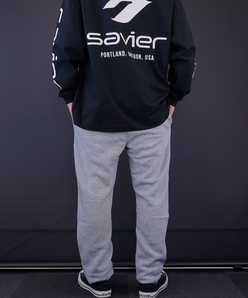 Burner(バーナー)の「【GROOVY STORE】ロゴ入りスウェットパンツ 裏起毛(スウェットパンツ・メンズ・ブラック/ライトブラック/グレー/ネイビー・LL/M/L)」の6枚目の写真