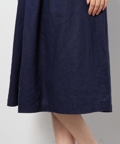 coen(コーエン)の「撥水加工DIAMAGICミディ丈フレアスカート(スカート・レディース・ナチュラル/ネイビー・FREE)」の11枚目の写真