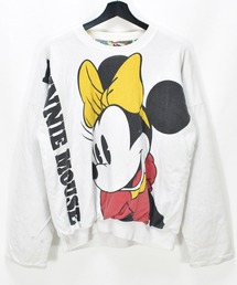 DISNEY VINTAGE（ディズニーヴィンテージ）の「【ヴィンテージ古着】Mickey & Minnie / ミッキー&ミニー ダブルフェイス クルーネックスウェット（スウェット）」