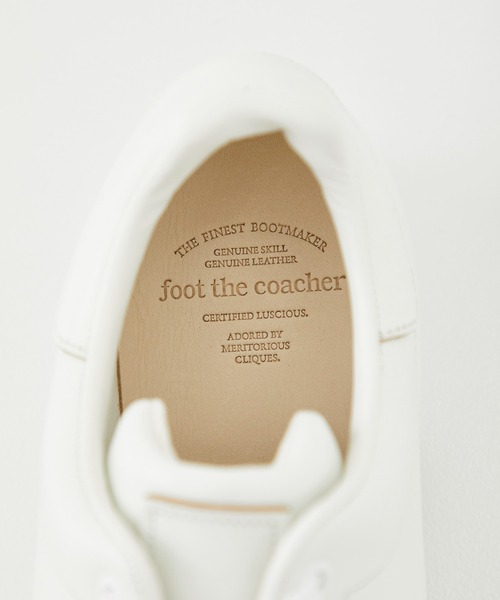 foot the coacher(フットザコーチャー)の「【foot the coacher】SMITH(ドレスシューズ・メンズ・ホワイト・27)」の9枚目の写真