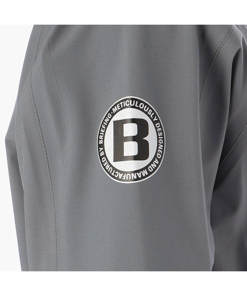 BRIEFING（ブリーフィング）の「【ブリーフィングゴルフ】WOMENS WATER PROOF FZ JACKET（ナイロンジャケット・レディース・グレー・M/S/XS）」の11枚目の写真