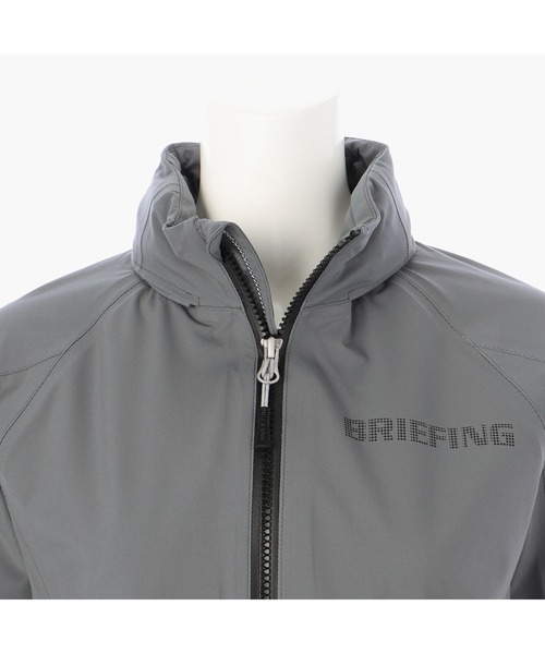 BRIEFING（ブリーフィング）の「【ブリーフィングゴルフ】WOMENS WATER PROOF FZ JACKET（ナイロンジャケット・レディース・グレー・M/S/XS）」の10枚目の写真
