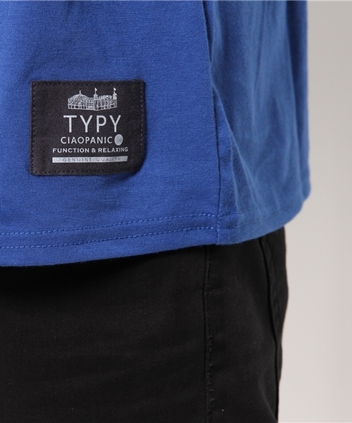 OUTLET（アウトレット）の「【CIAOPANIC TYPY】ONEANDONLYプリントTee（Tシャツ/カットソー・メンズ・ブルー・LARGE/SMALL/MEDIUM）」の7枚目の写真