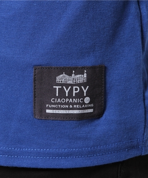 OUTLET（アウトレット）の「【CIAOPANIC TYPY】ONEANDONLYプリントTee（Tシャツ/カットソー・メンズ・ブルー・LARGE/SMALL/MEDIUM）」の8枚目の写真