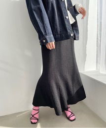 フクレジャガードカットフレアスカート 185889