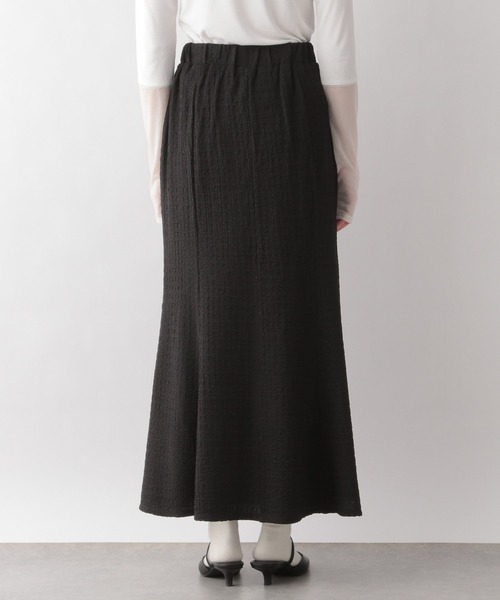 LOWRYS FARM(ローリーズファーム)の「フクレジャガードカットフレアスカート 185889(スカート・レディース・ブラック/アイボリー/グリーン/イエロー・FREE)」の14枚目の写真