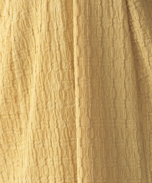 LOWRYS FARM(ローリーズファーム)の「フクレジャガードカットフレアスカート 185889(スカート・レディース・ブラック/アイボリー/グリーン/イエロー・FREE)」の21枚目の写真