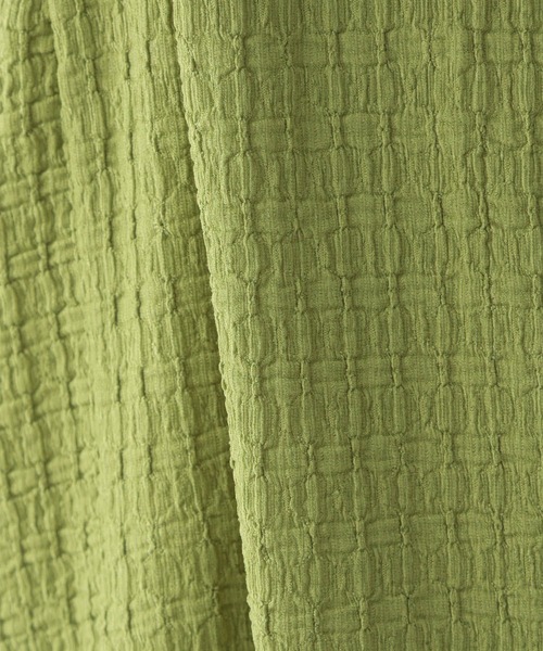 LOWRYS FARM(ローリーズファーム)の「フクレジャガードカットフレアスカート 185889(スカート・レディース・ブラック/アイボリー/グリーン/イエロー・FREE)」の22枚目の写真