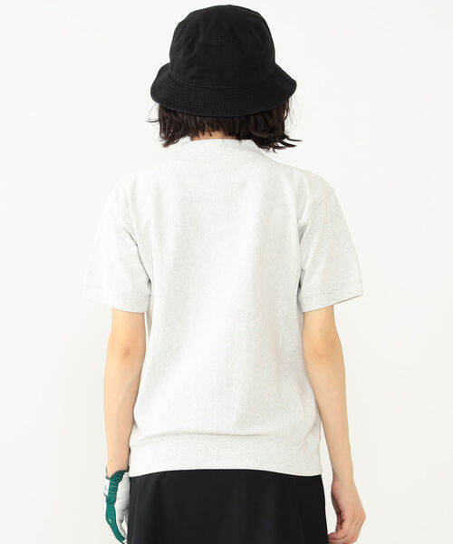 BEAMS GOLF(ビームスゴルフ)の「〈WOMEN〉CHAMPION × BEAMS GOLF / 別注 リバースウィーブ モックネックシャツ(Tシャツ/カットソー・レディース・ブラック/グレー/ブルー・SMALL)」の11枚目の写真