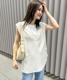 JOINT WORKS | ツイード フリンジベスト(ベスト)