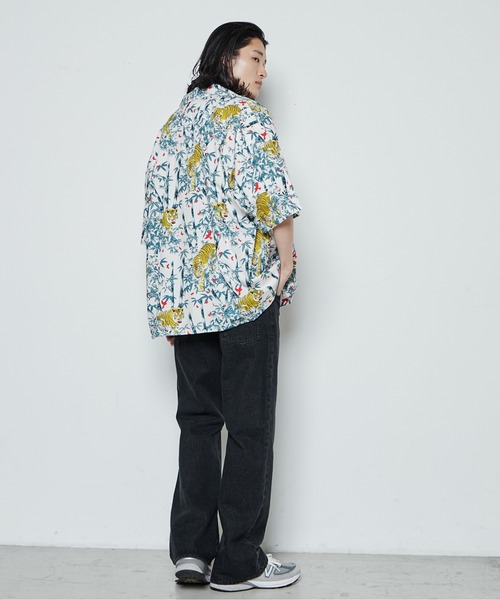 THE STANDARD（ザスタンダード）の「WEGO/フレアデニムパンツ（デニムパンツ・メンズ・ブラック/ライトインディゴブルー/インディゴブルー・LARGE/MEDIUM）」の18枚目の写真