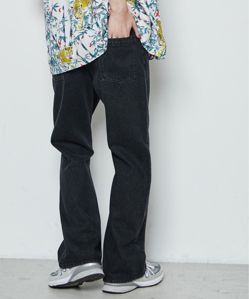 THE STANDARD（ザスタンダード）の「WEGO/フレアデニムパンツ（デニム