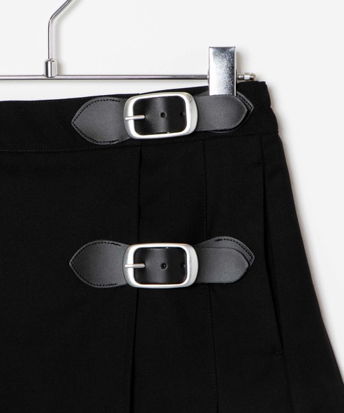 WEGO（ウィゴー）の「WEGO/ラッププリーツローライズミニスカパン（スカート・レディース・ブラック/ブラック系その他4・FREE）」の13枚目の写真