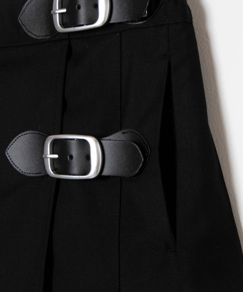 WEGO（ウィゴー）の「WEGO/ラッププリーツローライズミニスカパン（スカート・レディース・ブラック/ブラック系その他4・FREE）」の14枚目の写真