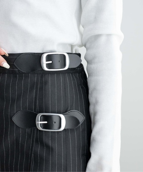 WEGO（ウィゴー）の「WEGO/ラッププリーツローライズミニスカパン（スカート・レディース・ブラック/ブラック系その他4・FREE）」の19枚目の写真