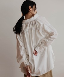 hellam | バックドロストシャツ(シャツ/ブラウス)
