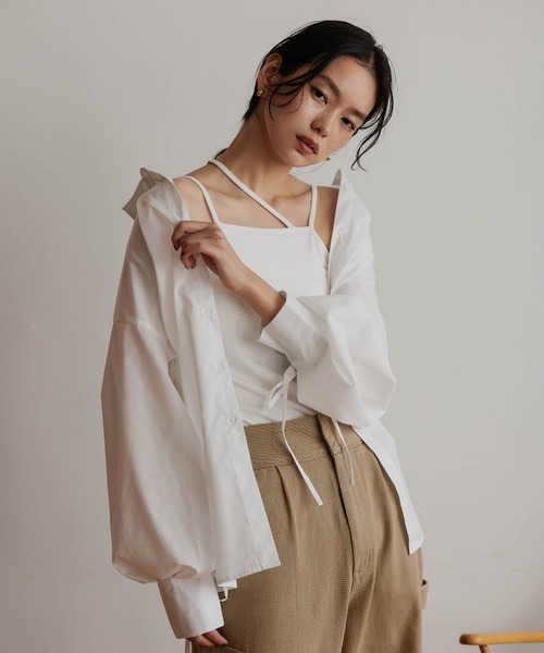 hellam（へラム）の「バックドロストシャツ（シャツ/ブラウス