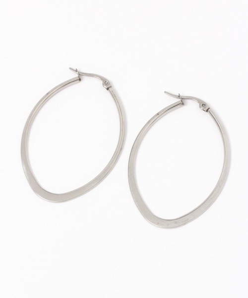 LAKOLE（ラコレ）の「ステンレスビッグフープピアス / 187879（ピアス（両耳用）・レディース・その他1/その他2・FREE）」の2枚目の写真