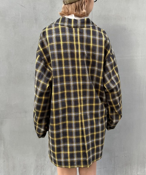 CIAOPANIC（チャオパニック）の「ビッグカラーテーラードジャケット（テーラードジャケット・レディース・グレー/ブラック/ベージュ・FREE）」の13枚目の写真