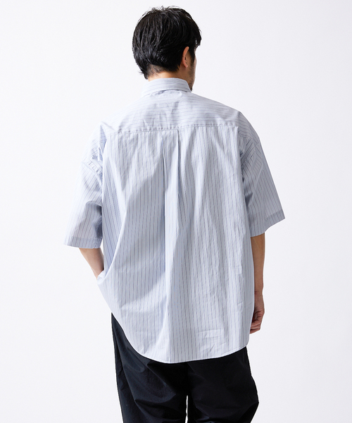 JOURNAL STANDARD(ジャーナルスタンダード)の「【THOMAS MASON】ファットシルエットボタンダウン S/Sシャツ(シャツ/ブラウス・メンズ・グレー/コバルトブルー/ネイビー/ブルー系その他/ダークブルー・MEDIUM/SMALL/LARGE)」の21枚目の写真