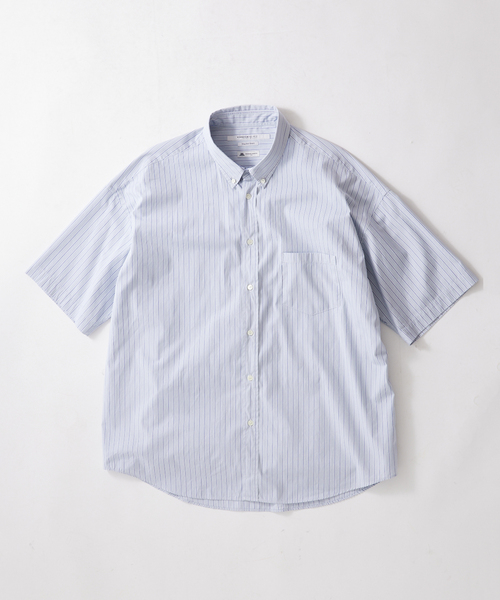 JOURNAL STANDARD(ジャーナルスタンダード)の「【THOMAS MASON】ファットシルエットボタンダウン S/Sシャツ(シャツ/ブラウス・メンズ・グレー/コバルトブルー/ネイビー/ブルー系その他/ダークブルー・MEDIUM/SMALL/LARGE)」の22枚目の写真