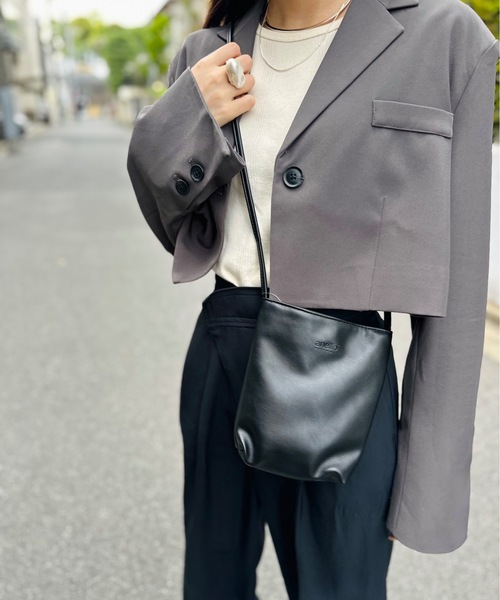 anello（アネロ）の「anelloGRANDE / アネログランデ / オーリー ミニショルダー / GHM0601（ショルダーバッグ・レディース・ブラウン/グレー/ライトブルー/ブラック・ONESIZE）」の13枚目の写真