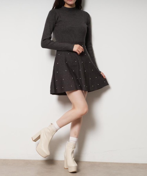 ESPERANZA(エスペランサ)の「【ラク盛り/約12㎝】ラク盛り厚底ショートブーツ(ブーツ・レディース・ブラック系/ベージュ/アイボリー/ブラック/ベージュ系その他/ベージュ系8/ブラウン系/グレイッシュベージュ/アイボリー系8/ブラック系8・LL/L/M/S)」の22枚目の写真