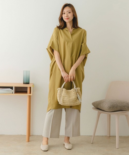 RODE SKO（ロデスコ）の「タッセル付きペーパーミニバッグ（かごバッグ・レディース・ベージュ/ナチュラル/ベージュ系その他・ONE）」の9枚目の写真