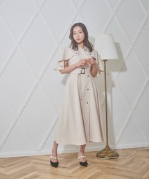 2WAYケープワンピ