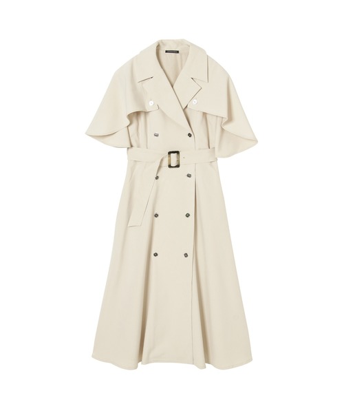 ANDGEEBEE(アンジービー)の「2WAYケープワンピ(ワンピース・レディース・ブルー/ベージュ・MEDIUM)」の16枚目の写真