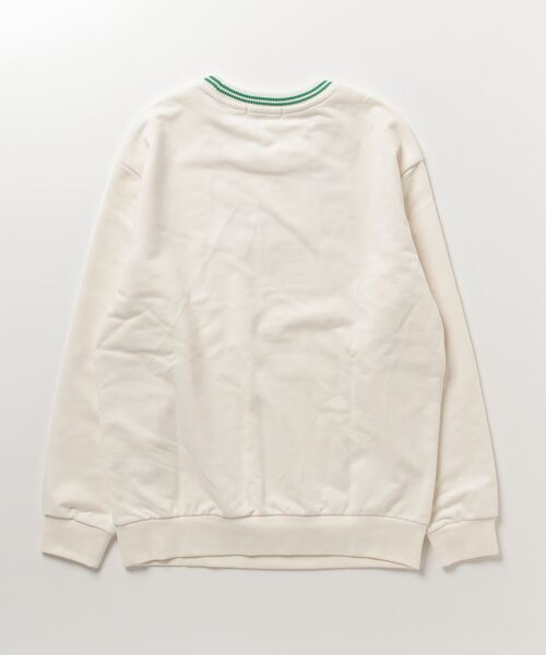 Guess(ゲス)の「Logo Sweatshirt(スウェット・メンズ・アイボリー/ブラック/グリーン・MEDIUM/LARGE/X-LARGE/SMALL)」の4枚目の写真