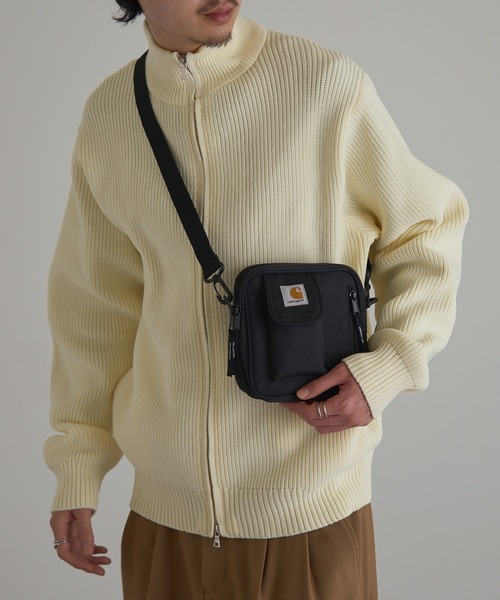Carhartt WIP（カーハートダブリューアイピー）の「【CARHARTT WIP】コンパクトサコッシュ ESSENTIALS BAG SMALL（ショルダーバッグ・メンズ・マルチ/ブラウン/ダークグレー/ブラック/カーキ・FREE）」の11枚目の写真